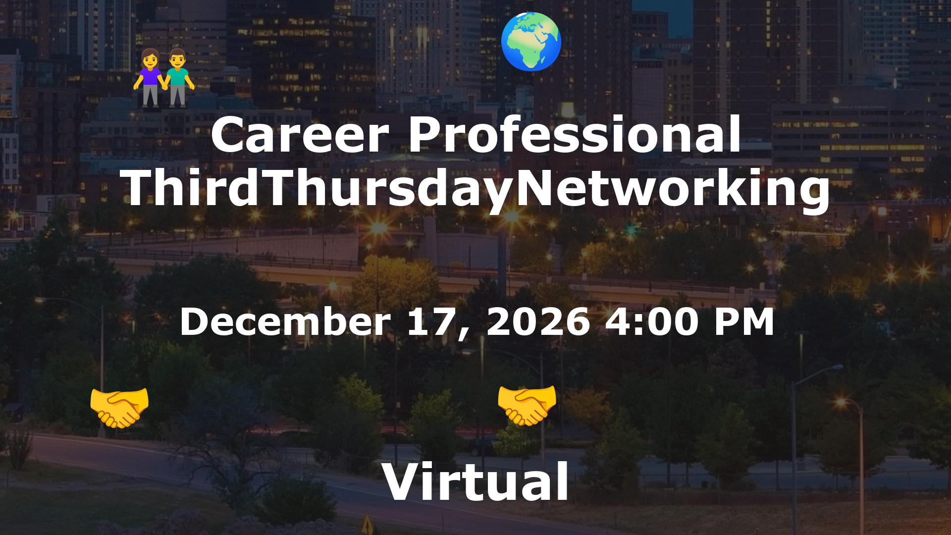 Career Professional ThirdThursdayNetworking  event image
